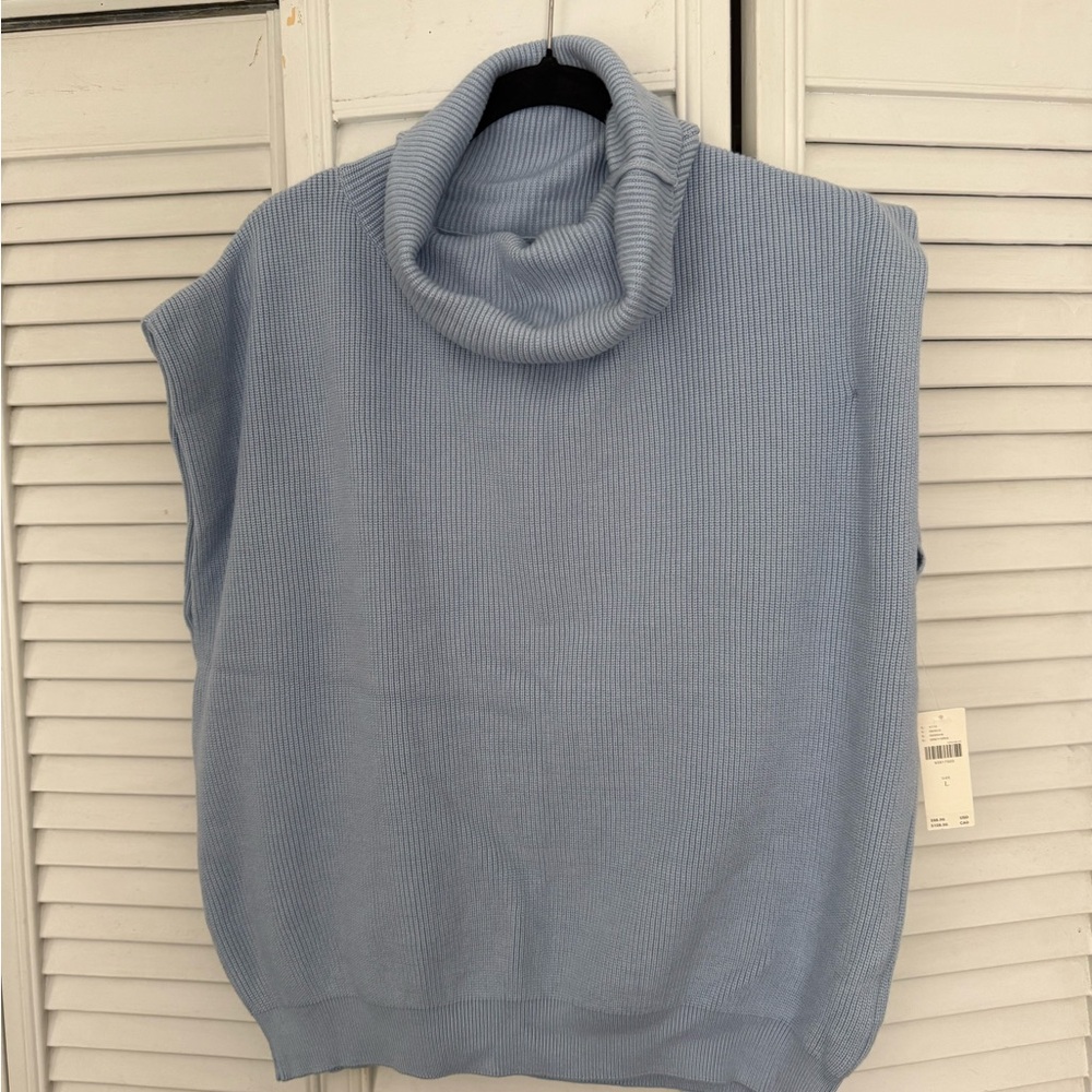 Maeve by Anthropologie Sleeveless Turtleneck Sweater (L)